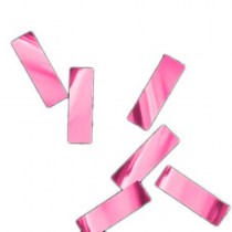 Розовый металлизированный конфетти прямоугольник