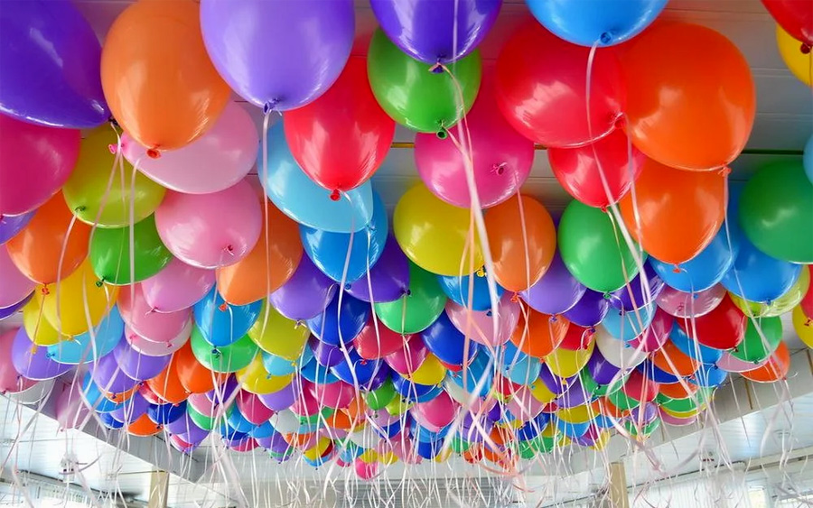 Купить воздушные шары с гелием в Омске недорого
