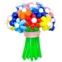Цветы и букеты из воздушных шаров с доставкой